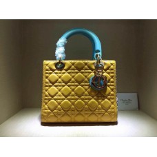 Replica della borsa tote Dior Lady Default color oro