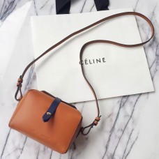 Borsa Celine Box On Strap color cuoio