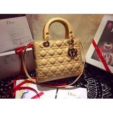 Replica della borsa a mano Dior Lady Default Totes color albicocca