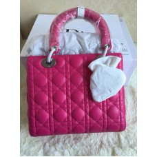 Replica della borsa a mano Dior Lady Totes in pelle rossa