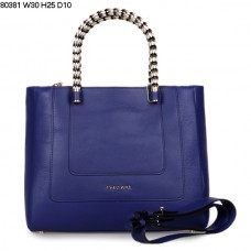 Borsa in pelle Bvlgari New Hand Carry Serpenti Ferrari Viola 80381