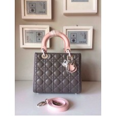 Replica della borsa a mano Dior Lady Default in pelle di agnello