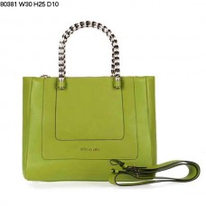 Borsa a mano Bvlgari Serpenti Ferrari in pelle verde mela 80381 Borsa a mano Bvlgari Serpenti Ferrari in pelle verde mela 80381