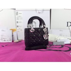 Prezzo della borsa a mano nera replica Dior Lady Default Totes