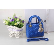 Replica di lusso dell'orologio Dior Lady Default blu