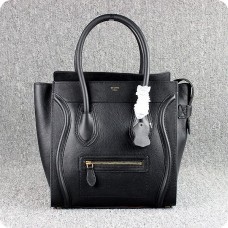 Borsa tote grande Celine in pelle nera