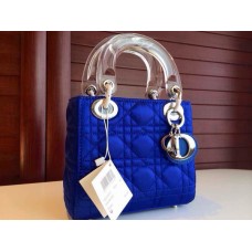 Prezzo della replica della Dior Lady Default in pelle blu