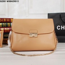 Borsa Diorling Dior in pelle di vitello color albicocca (dettagli dorati) 52281 Borsa Diorling Dior in pelle di vitello color albicocca (dettagli dorati) 52281