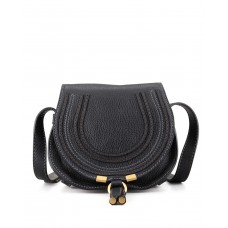 Borsa a tracolla piccola Chloe Marcie nera Borsa a tracolla piccola Chloe Marcie nera