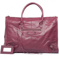 Balenciaga Weekender Cassis Balenciaga Weekender Cassis
