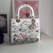 Replica della borsa tote Dior Lady Default in pelle di agnello