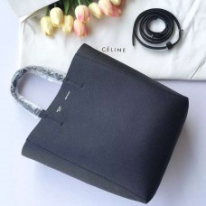 Borsa Celine Small Cabas in pelle nera