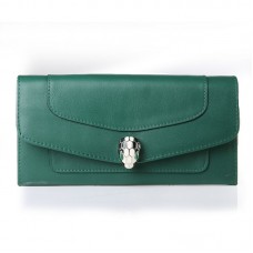 Portafoglio Bvlgari Serpenti Original in pelle verde 201302