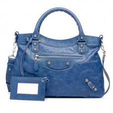 Balenciaga Giant Silver Town Blu Cobalto Balenciaga Giant Silver Town Blu Cobalto