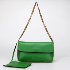 Borsa a tracolla Celine Gourmette Ferrari in pelle verde 88041 Borsa a tracolla Celine Gourmette Ferrari in pelle verde 88041