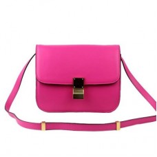 Borsa media Celine Clasp Classic Box color rosa Borsa media Celine Clasp Classic Box color rosa