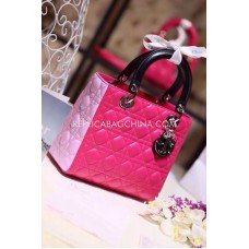 Replica di alta qualità della borsa tote Dior Lady in pelle di agnello.