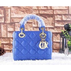 Borsa a mano Dior Lady in pelle di agnello, scala 1:1