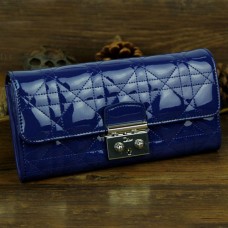 Portafoglio Dior Flap 9002 Blu Portafoglio Dior Flap 9002 Blu