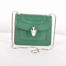 Borsa a tracolla Bvlgari Serpenti Original in pelle verde 604