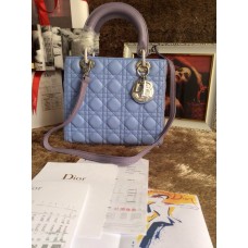 Borse tote Dior Lady blu (false)