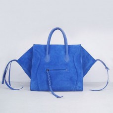 Borse Celine Boston in pelle scamosciata blu Borse Celine Boston in pelle scamosciata blu