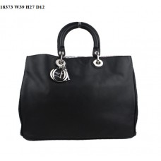 Borsa Dior Diorissimo Jumbo in pelle nappa nera (finiture argentate) 18373