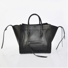 Borse Celine Boston in pelle di vacchetta nera Borse Celine Boston in pelle di vacchetta nera