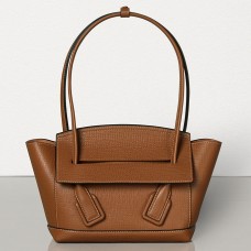 Bottega Veneta Arco 33 Bag In Tan Grainy Calfskin Bottega Veneta Arco 33 Bag In Tan Grainy Calfskin