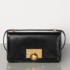 Borsa Bottega Veneta Mini BV Classic in pelle di vitello nera Borsa Bottega Veneta Mini BV Classic in pelle di vitello nera