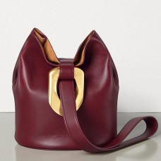 Borsa Bottega Veneta Drop in pelle nappa bordeaux. Borsa Bottega Veneta Drop in pelle nappa bordeaux.