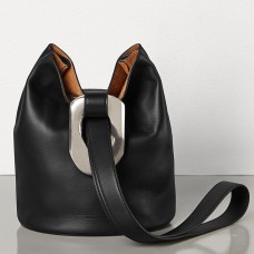 Borsa Bottega Veneta Drop in pelle nappa nera Borsa Bottega Veneta Drop in pelle nappa nera