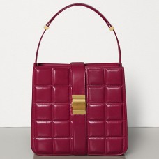 Borsa Marie Di Bottega Veneta Imbottita In Carta Di Vitello Amaranto Borsa Marie Di Bottega Veneta Imbottita In Carta Di Vitello Amaranto