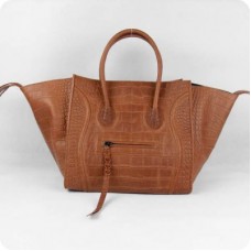 Borse Celine in pelle di coccodrillo color caffè chiaro Borse Celine in pelle di coccodrillo color caffè chiaro