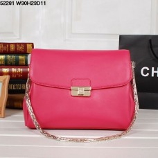 Borsa Diorling Dior in pelle di vitello color pesca (dettagli dorati) 52281 Borsa Diorling Dior in pelle di vitello color pesca (dettagli dorati) 52281