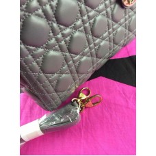 Replica Dior Lady Default in pelle grigia