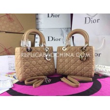Replica della borsa a mano Dior Lady Default in pelle