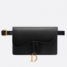 Borsa a tracolla Dior in pelle di vitello nera Borsa a tracolla Dior in pelle di vitello nera