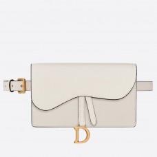Marsupio Dior in pelle di vitello bianca Marsupio Dior in pelle di vitello bianca