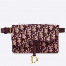 Borsa a tracolla Dior Bordeaux Oblique Borsa a tracolla Dior Bordeaux Oblique