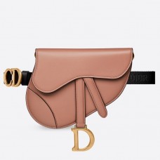 Marsupio Dior Saddle in pelle di vitello liscia color cipria Marsupio Dior Saddle in pelle di vitello liscia color cipria