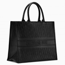 Borsa a tracolla Dior in pelle di vitello goffrata Oblique