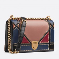 Borsa Dior Diorama in patchwork multicolore Borsa Dior Diorama in patchwork multicolore