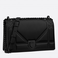 Borsa Dior So Black Diorama Ultra-Matte