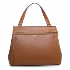 Borsa Celine EDGE Original in pelle color caffè chiaro 3405