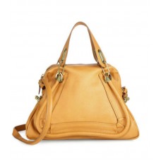 Borsa tote media Chloe Paraty color teak